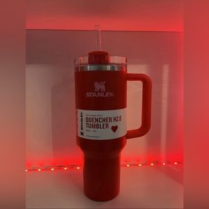Valentines Stanley 40oz Stainless Steel FlowState Quencher Tumbler - Target Red